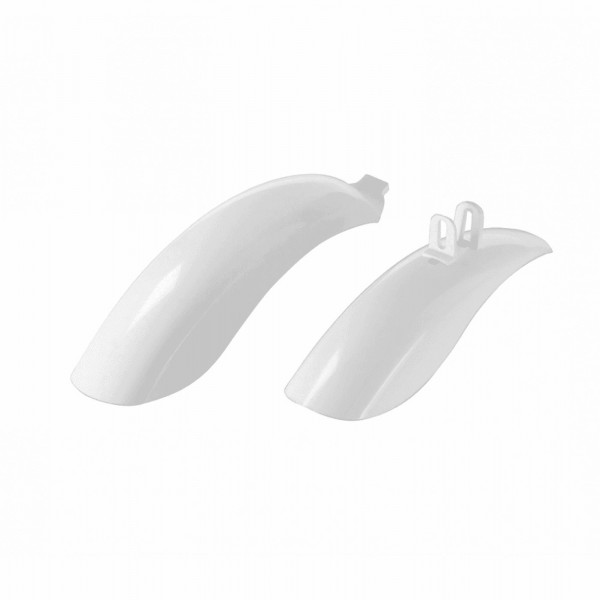 Mudguards 12/14" child white mtb - 1