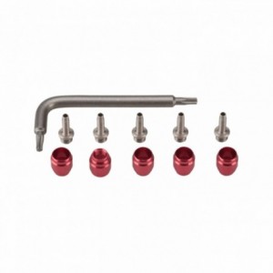 Red ogiva kit + stealth-a-majig plug (5 pieces) - 1