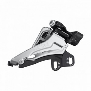 Slx m7100 2x12s derailleur with e-type mount and side tr - 1
