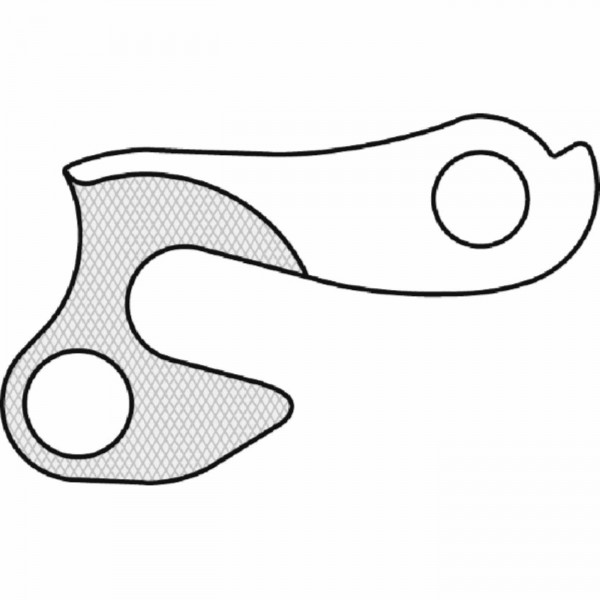 Derailleur hanger gh-033 - 1