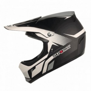 Extreme helm schwarz/weiß/grau - größe l - 1
