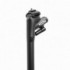 Tija de sillín interlock 25.4 300mm negro + candado - 1