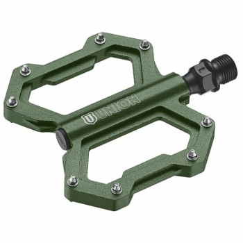 Sp1210 freeride pedals, green aluminum body - 1