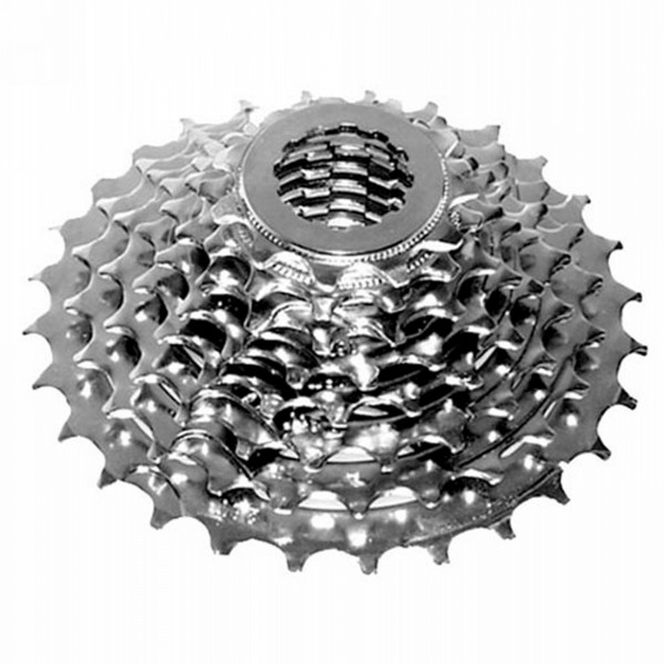 Cass. sprocket 'ventura', 8-speed, chrome-plated, silver, shimano-compatible, in pe-bag - 1