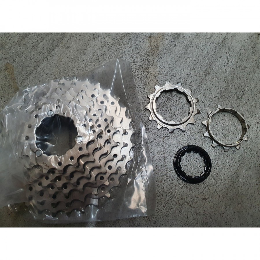 Cass. sprocket 'ventura', 8-speed, chrome-plated, silver, shimano-compatible, in pe-bag - 2