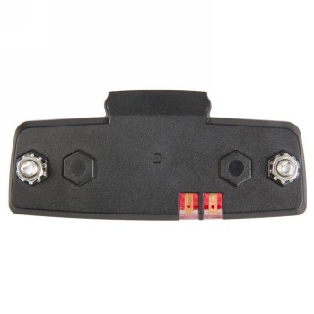 Smart luggage carrier rear light for dynamo, with 1 led, condenser parking light function, with german test mark, 80 mm installa