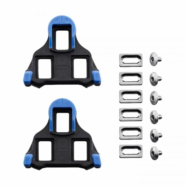 Cales pour pédale route spd-sl sm-sh12 oscillation 2ème bleu - 1