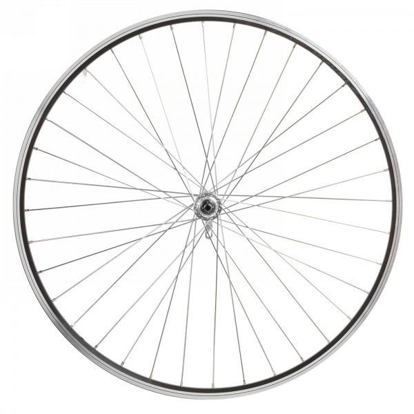 Roue, 28 ', vr, 36 trous 381025 : jante alu double paroi ventura, 700c, 36 trous, noir, av 325031 : - 1