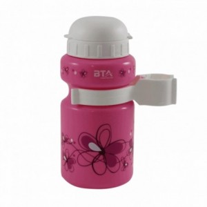 330ml baby bottle with adjustable bottle holder for saddle attachment, dust cap - 1