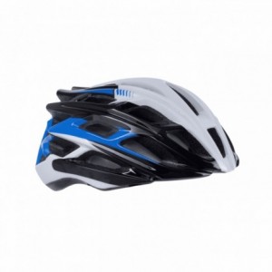 Helmet in-mold s-199 white / black / blue l 58/62 - 1