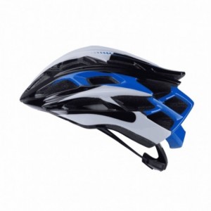 Helm in-mold s-199 weiss / schwarz / blau l 58/62 - 2