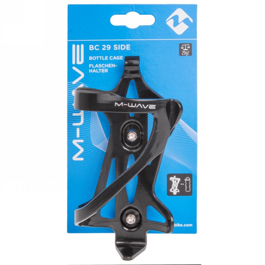 Sidecage bottle cage m-wave bc 29 side, pc + abs mix, on card - 3