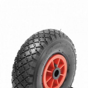 Tire kit 300x4 (260x85) rim + full rubber - 1