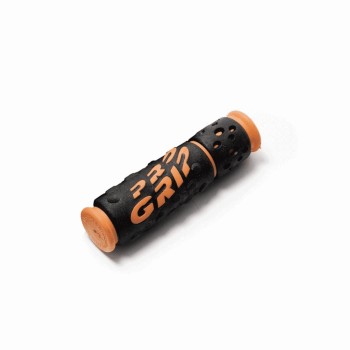 Poignées vtt progrip orange / noir 953 - 1