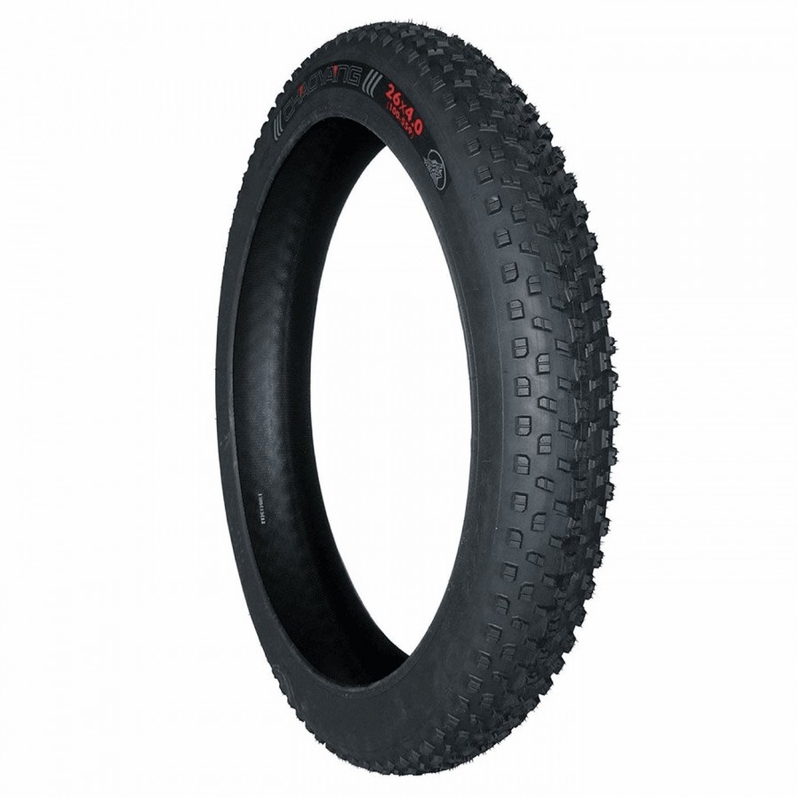 Big daddy 20x4 30tpi tube type pneu rigide noir pour plus basic - 1