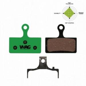 Pair of xt brake pads 2012 ebike compound - 1