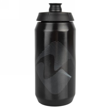 M-wave PBO 550 water bottle, plastic, 550 ml, black/black/black, on card - 3