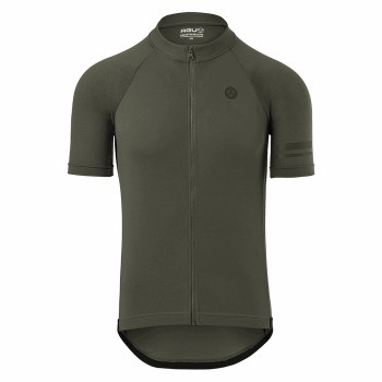 Maillot core essential hombre verde militar - manga corta talla l - 1