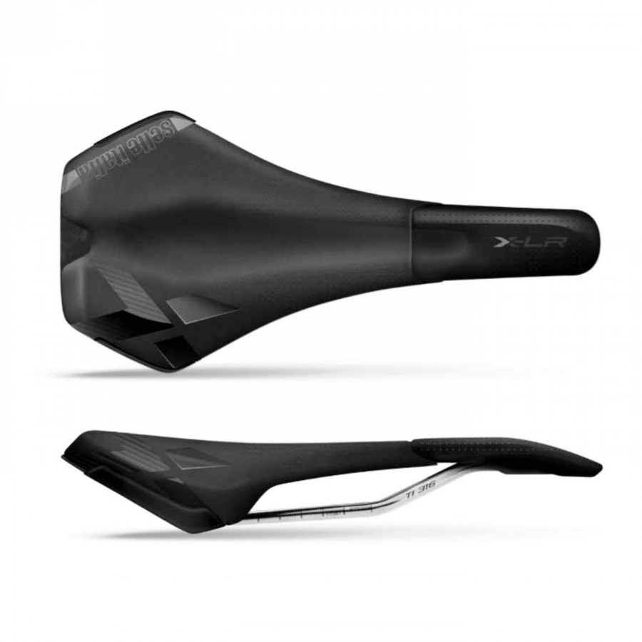 Saddle x-lr 131x264mm (s1) black - weight: 178gr - 1