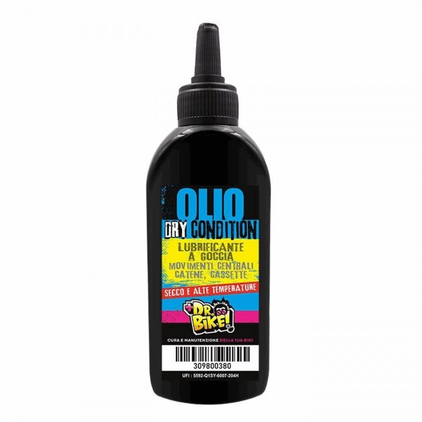 Dr.bike oli - huile pour conditions sèches - 125ml - 1