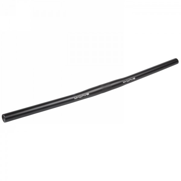 guidon de vtt, m-wave, alu, noir, 620 mm, pour serrage 25.4 mm, mv - 1