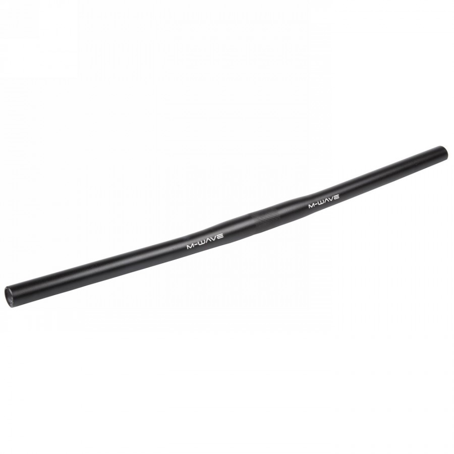 guidon de vtt, m-wave, alu, noir, 620 mm, pour serrage 25.4 mm, mv - 1