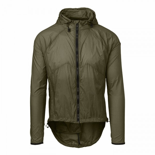 Giacca wind hooded venture unisex verde militare taglia s - 1 - Giacche - 8717565764767