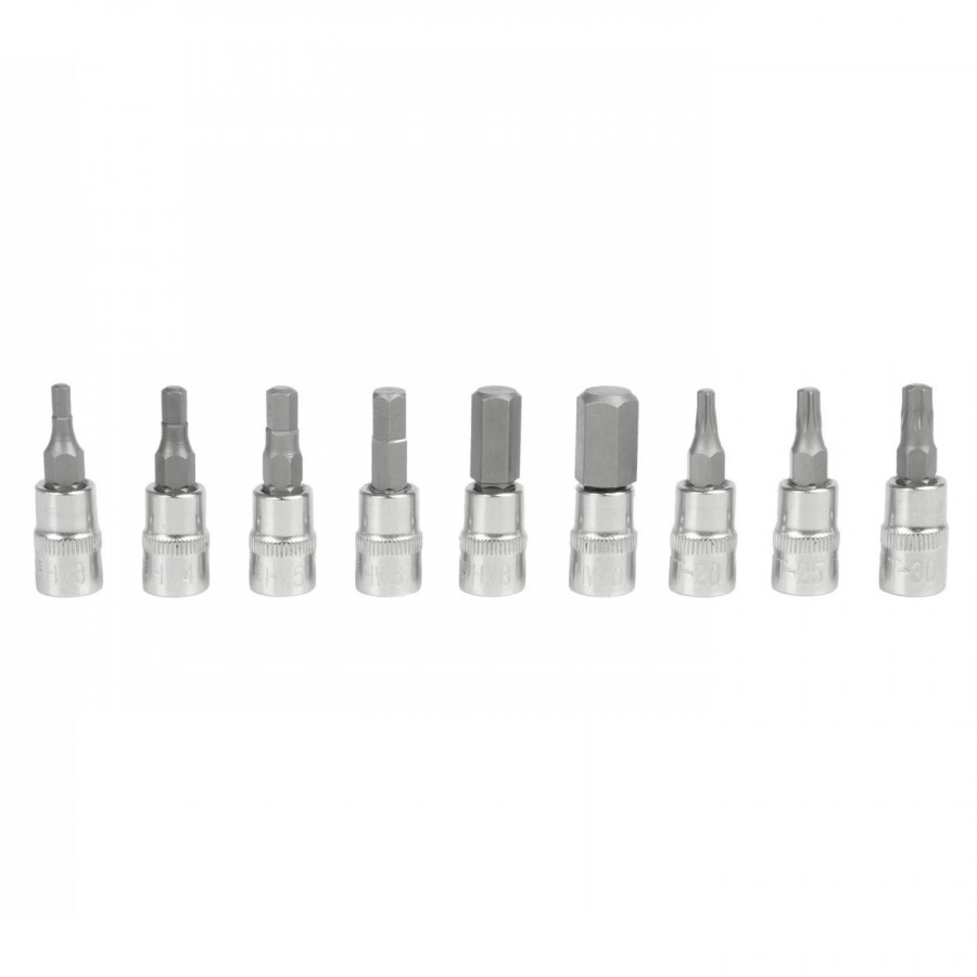 Chiave dinamometrica mighty, 1/4', 2-24 nm, inbus 3/4/5/6/8/10 con adattatore aggiuntivo da 5mm e t20 + t25 + t30 torx, scatola 