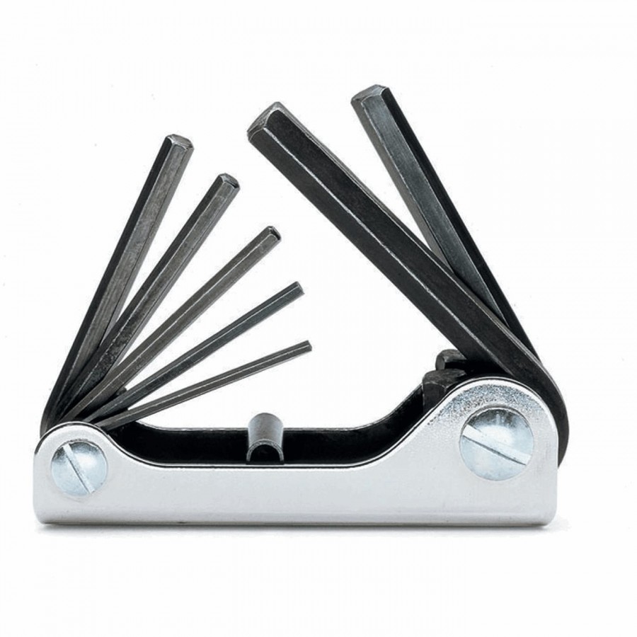 Multitool clé hexagonale 7pcs de 1.5mm à 6mm blanc - 1