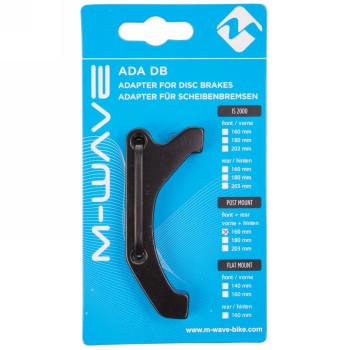 Adaptador para convertir poste de freno de disco shimano vr de 160 mm a is 203 mm, mv - 2