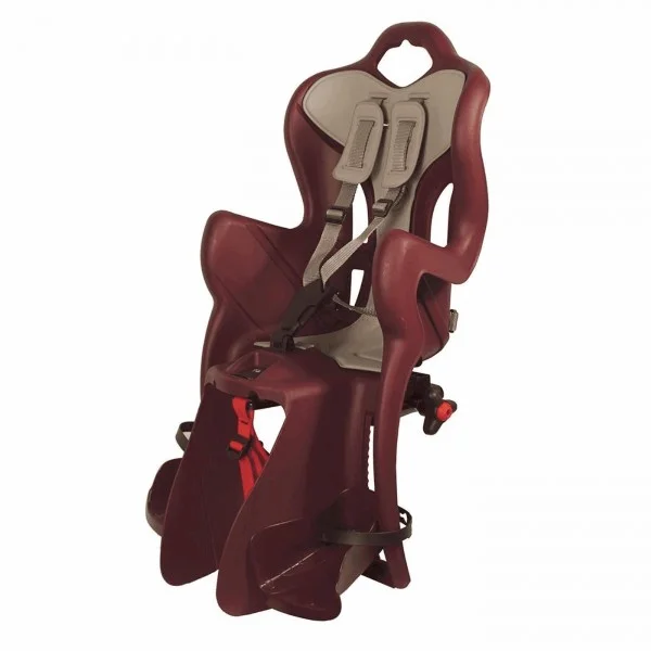 Seggiolino posteriore b-one attacco al portapacchi rosso must - 1 - Seggiolini - 8020092012165