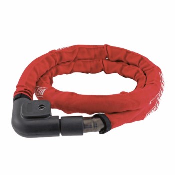 Python padlock 22 x 1200mm with red key - 1