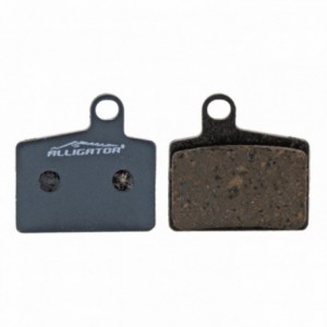 Pair of alligator semi metallic pads compatible with hayes ryde - 1