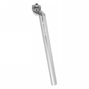 Seatpost mtb alloy 26.6 350mm silver ergotec - 1