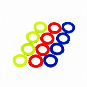 Kit di coperture per pinza freno, pinza a 4 pistoncini, dal ma2015 blu, rosso neon, giallo neon conf.  12 pezzi - 1 - Altro - 40