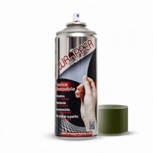 Removable paint can wrapper khaki olive 400 ml - 1