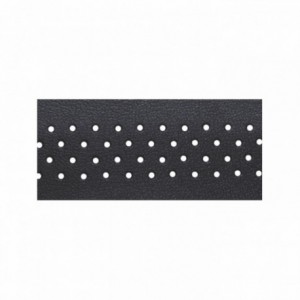Pair of black handlebar tapes with holes - 1