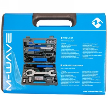 Coffret à outils pour vélo m-wave, 43 pièces - 2