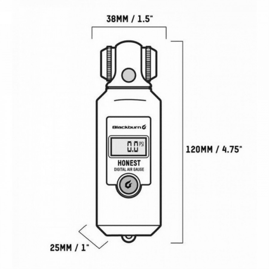 Misuratore di pressione bb honest digital - 4 - Altro - 0768686065774