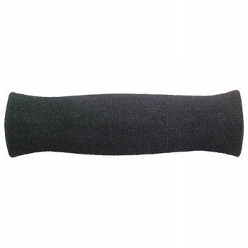 Pair of Velo foam grips, high-density foam, with handlebar cap, 125 mm - 1