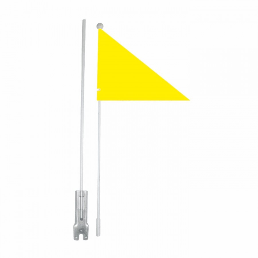 Fluorescent yellow baby flag - 1