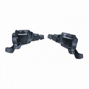 Right shifter mtb 3x7s indexed black (pair) - 1