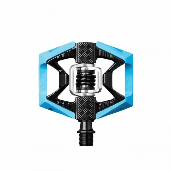 Dual double shot 2 pedals blue / black - 1