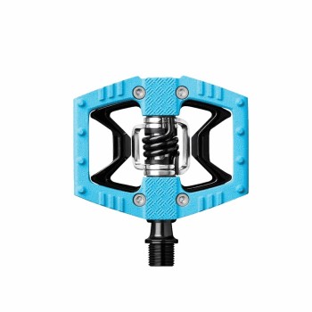 Dual double shot 2 pedals blue / black - 2