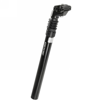 Seat post zoom, aluminium, black, 350 x 27.2 mm, suspension (35 mm), adjustable play and preload, with scale - 2