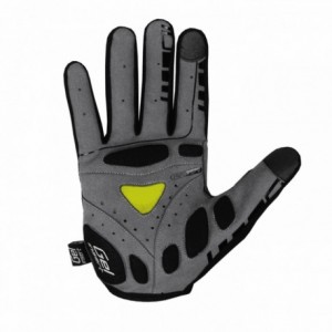 Gloves b-race bump gel pro black / lime mis 1 tag. s. - 2