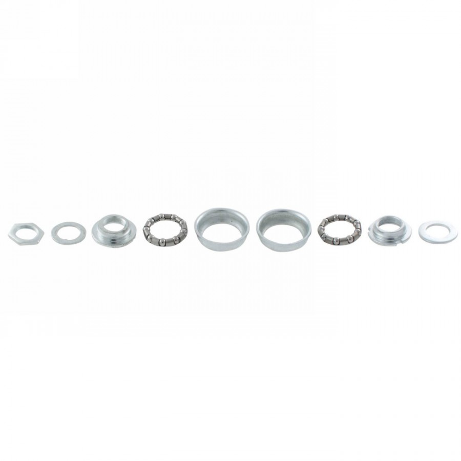 Kit de roulement Bmx, acier chromé, pour largeur de boîtier 65-68mm, diamètre de plateau 51,5 mm (2'), compatible avec la manive