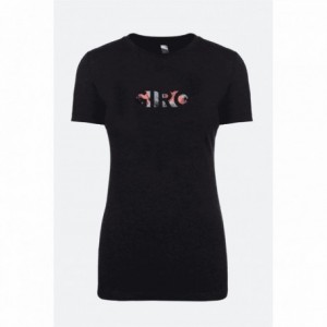 Camiseta mujer tropics negra talla S - 1