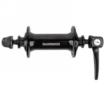 Buje delantero, shimano hb-rs300, 28h old:100mm, 108mm-axle qr:133mm, negro, mv - 1