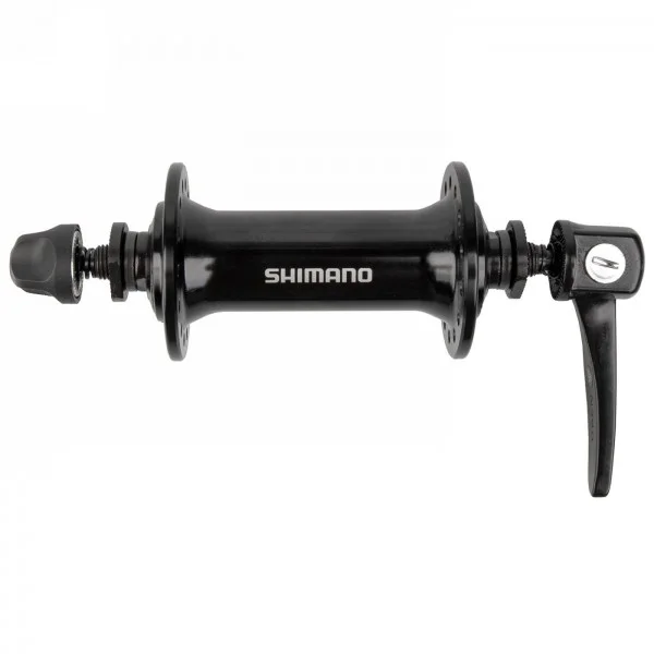 Moyeu avant, shimano hb-rs300, 28h old:100mm, 108mm-axle qr:133mm, black, mv - 1